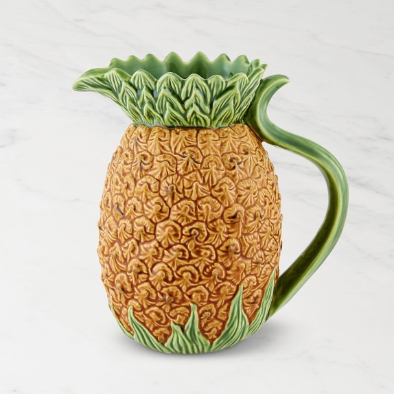 Bordallo Pinheiro Pineapple Pitcher by Williams Sonoma Home