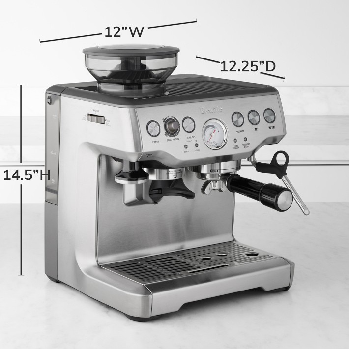 Breville エスプレッソマシン ステンレス Breville Barista Express Espresso Machine | Williams Sonoma