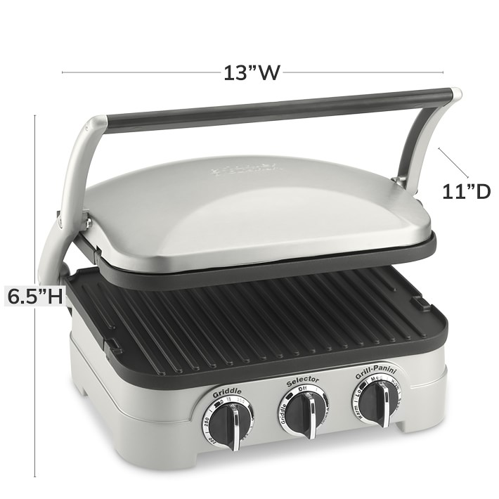 キッチン家電 CuisinartGriddlerSeriesGrill&PaniniPress Amazon.com: Cuisinart Griddler Indoor Grill, Panini Press