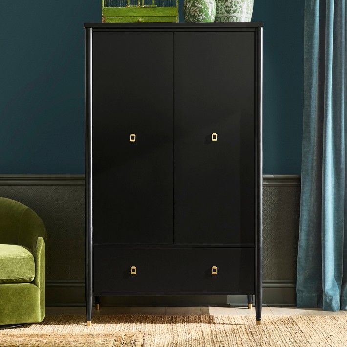 Atlantique Ascoli  ブラウス　紺　Drawer コットン フリル襟ブラウス（シャツ & ブラウス）｜Atlantique Ascoli