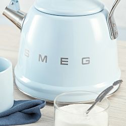 SMEG Stainless-Steel Whistling Tea Kettle, 2.5-Qt.