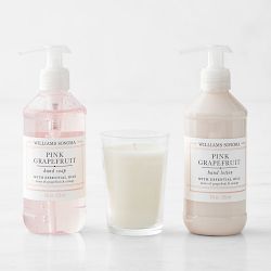 Williams Sonoma Pink Grapefruit Guest Set