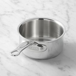 Hestan ProBond Luxe Professional Clad Stainless-Steel Butter Warmer,.75-Qt.