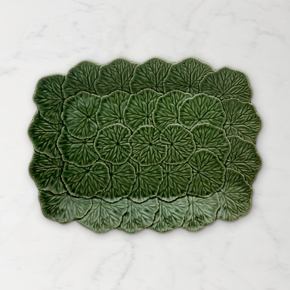 Bordallo Pinheiro Geranium Platter by Williams Sonoma Home