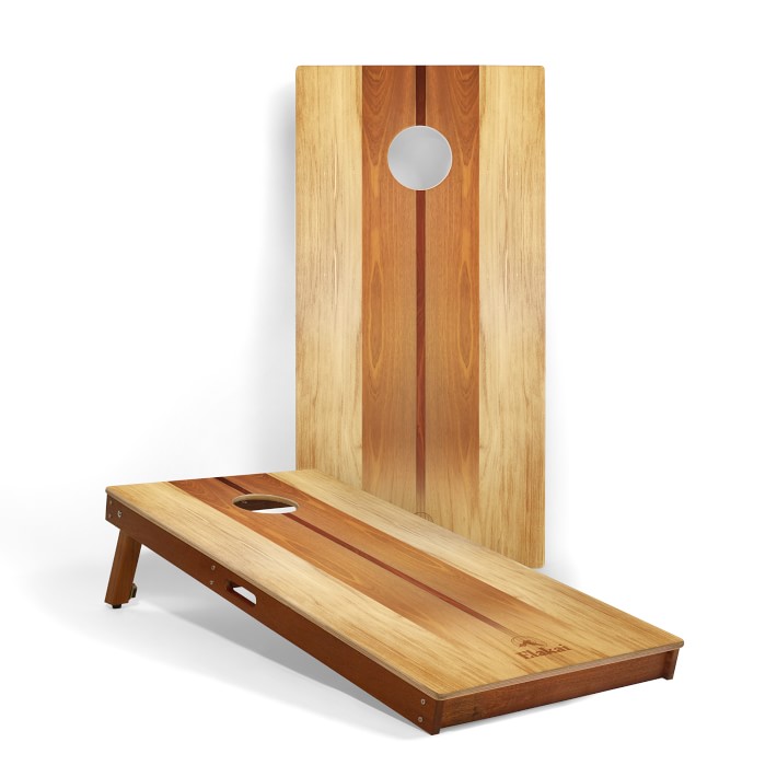 Woody Cornhole Boards Outdoor Game Set | Williams Sonoma