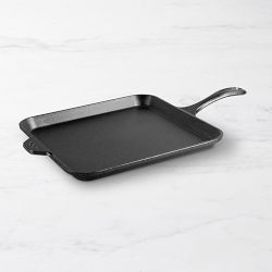 Lodge Classic Seasoned Square Cast Iron Griddle, 11"