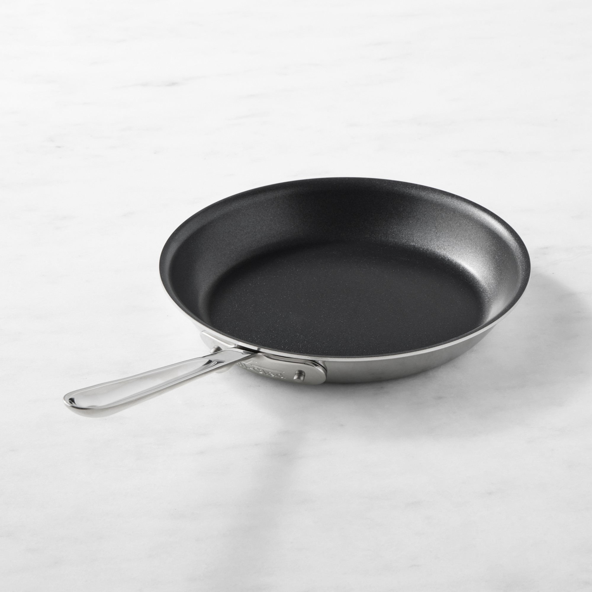 All-Clad D3 Tri-Ply Stainless-Steel Pro Nonstick Omelette Pans Simolary simolary.com
