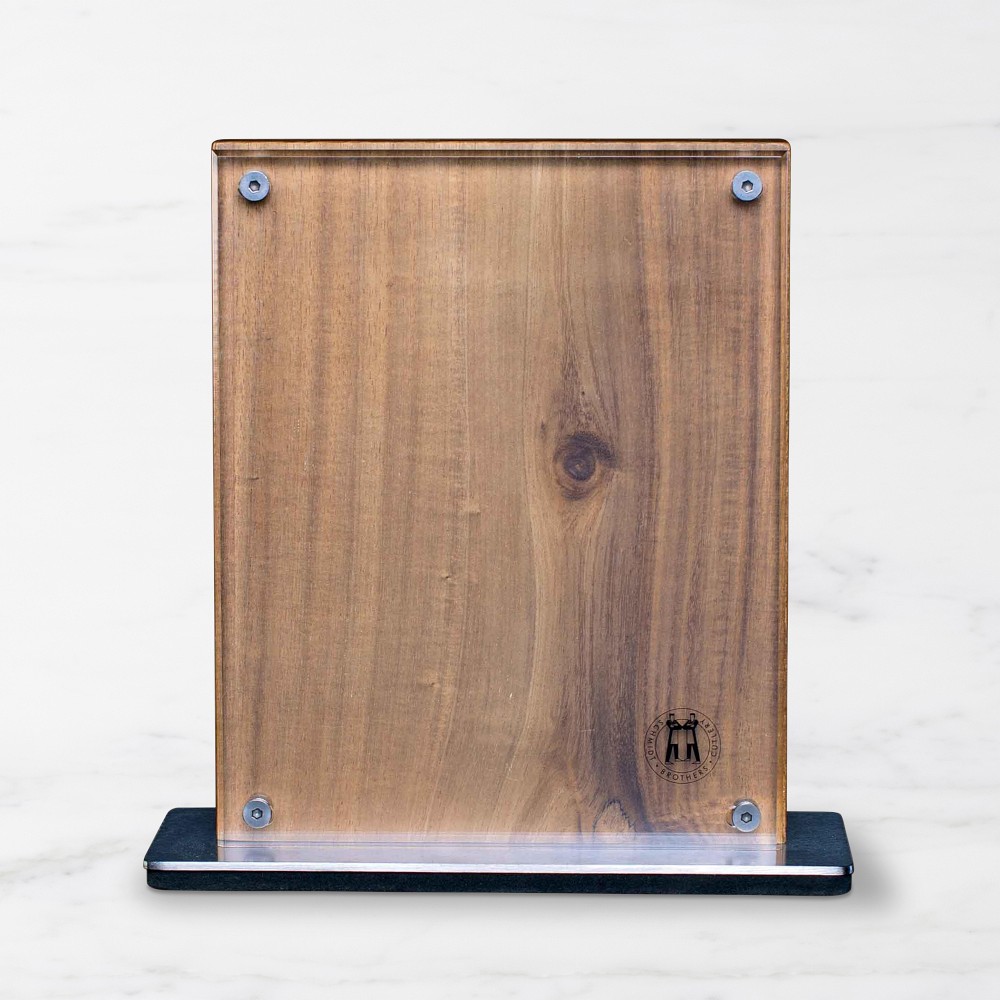 Schmidt Brothers Acacia Midtown Knife Block | Williams Sonoma