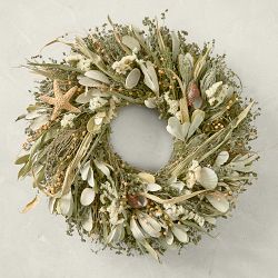 Summer in the Sand Live Wreath, 20"