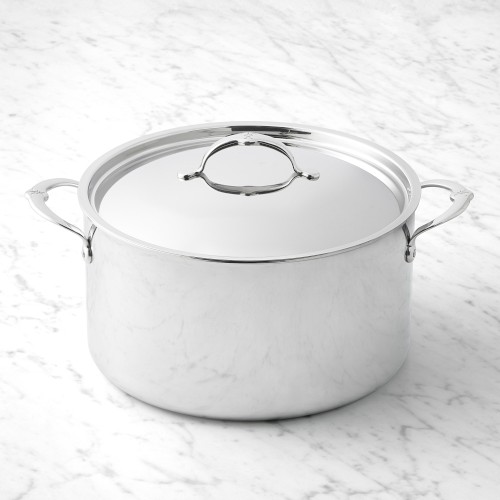 Hestan ProBond Luxe Professional Clad Stainless-Steel Stockpot Simolary simolary.com