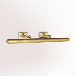 OPEN BOX: Cabinet Maker's Picture Light, 30", Hand-Rubbed Antique Brass