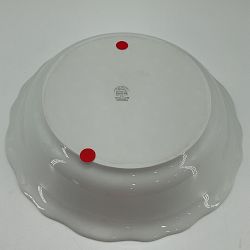 OPEN BOX:Pillivuyt Queen Anne Porcelain Serving Bowl