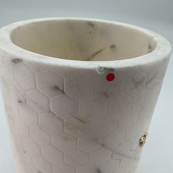 OPEN BOX:Honeycomb Marble Utensil Holder