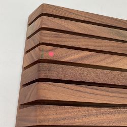 OPEN BOX:Williams Sonoma In-Drawer 15-Slot Knife Organizer, Walnut