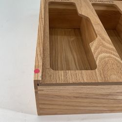 OPEN BOX:Hold Everything Food Storage Bag Organizer, Ashwood