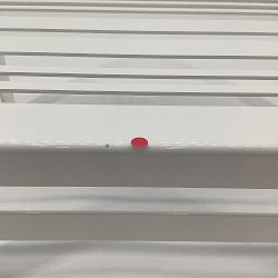 OPEN BOX:Hold Everything Metal Powder Coat Shelf Riser, Small