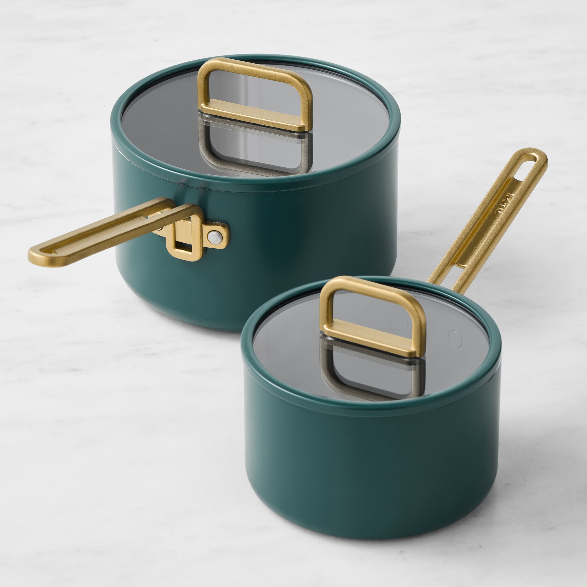 GreenPan Stanley Tucci Ceramic Nonstick 4-Piece Saucepan Set Sansujyuku sansujyuku.com