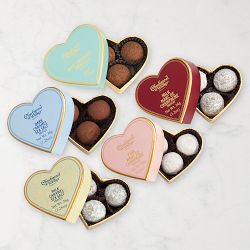 Charbonnel et Walker Mini Heart Truffle Boxes, Set of 5