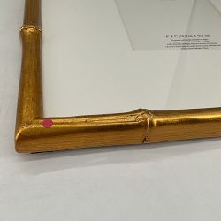 OPEN BOX:AERIN Gilded Bamboo Gallery Frame, 11" X 14"