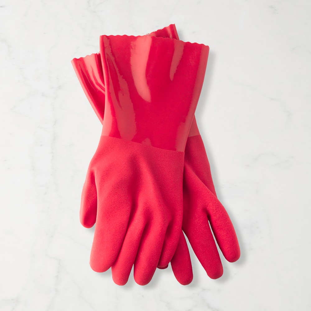 Hold Everything Red Kitchen Gloves - Medium