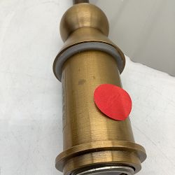 OPEN BOX:Amelia Sconce, Antique Brass, White Glass