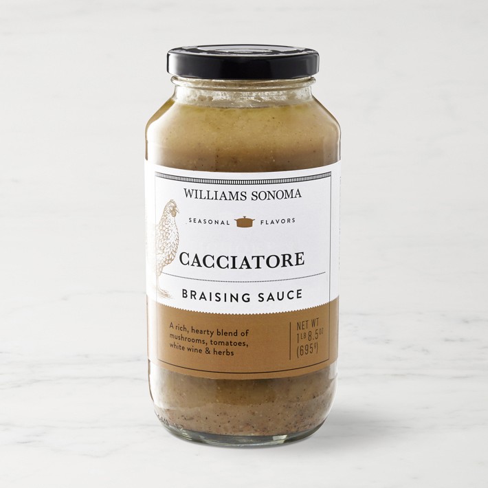 Williams Sonoma Braising Sauce, Chicken Cacciatore, Set of 2