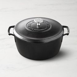 Lodge Blacklock Triple Seasoned Cast Iron Dutch Oven, 5.5-Qt.