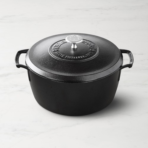 Lodge Blacklock Triple Seasoned Cast Iron Dutch Oven, 5.5-Qt.