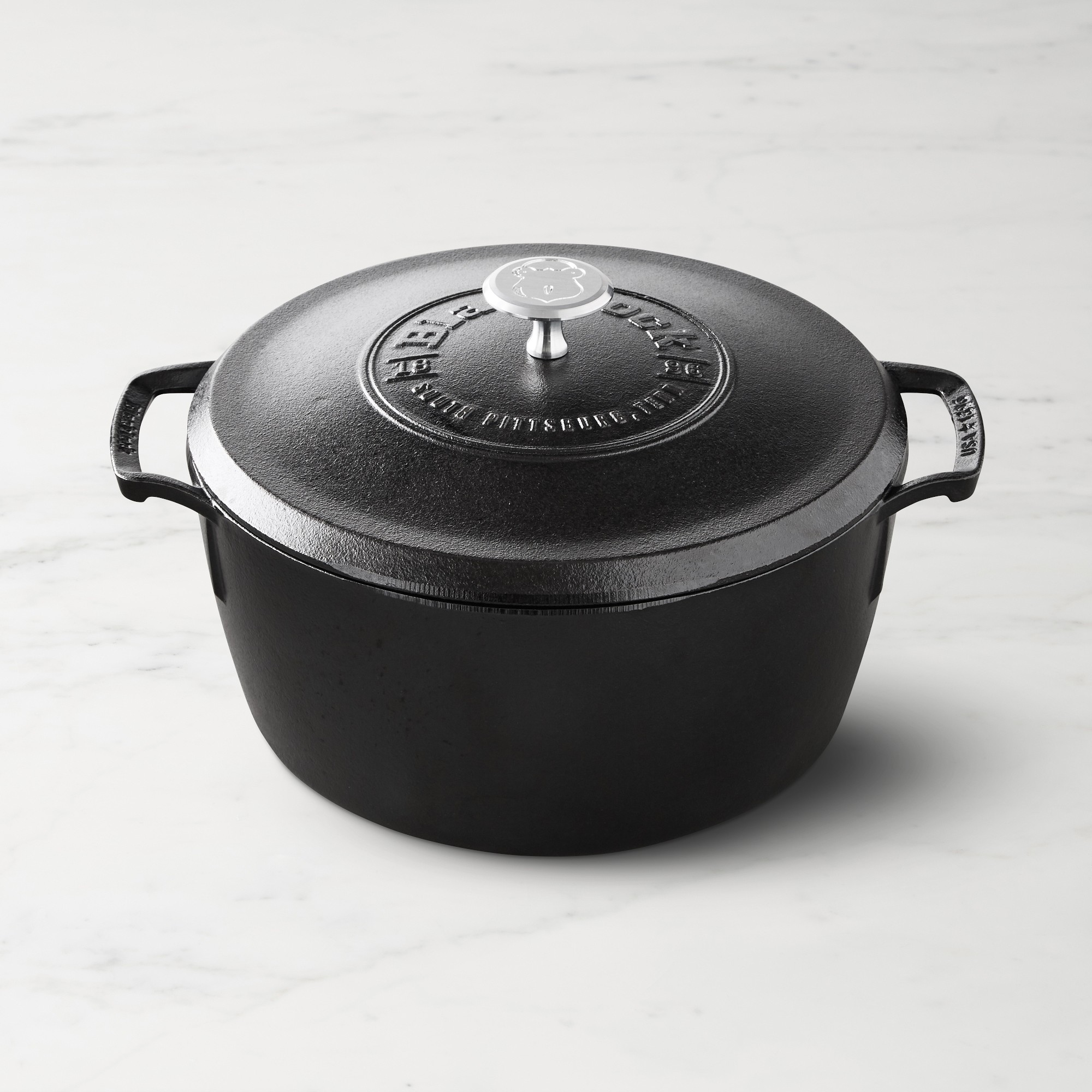 Lodge Blacklock Triple Seasoned Cast Iron Dutch Oven, 5.5-Qt. Simolary simolary.com