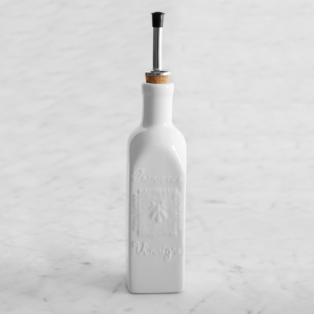 Revol Porcelain Vinegar Cruet, 9-oz - 9 oz., White