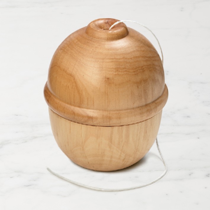 Williams Sonoma Acorn Twine Holder with Cotton Twine