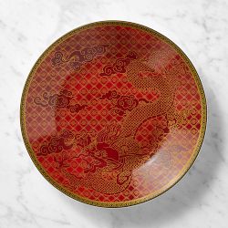 Lunar New Year Coupe Plates, Set of 4