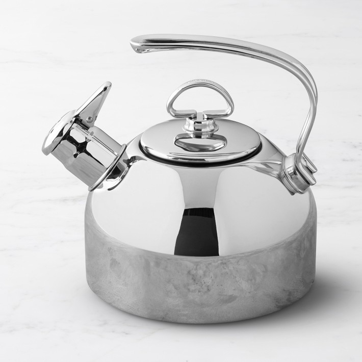 Chantal Classic Polished Stainless-Steel Tea Kettle | Williams Sonoma