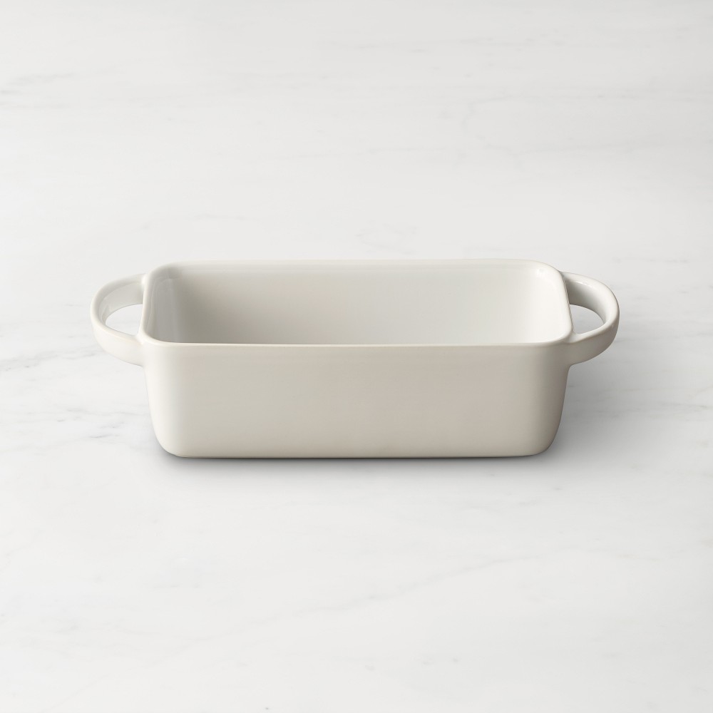 Williams Sonoma Essential Stoneware Loaf Pan, 10" - White