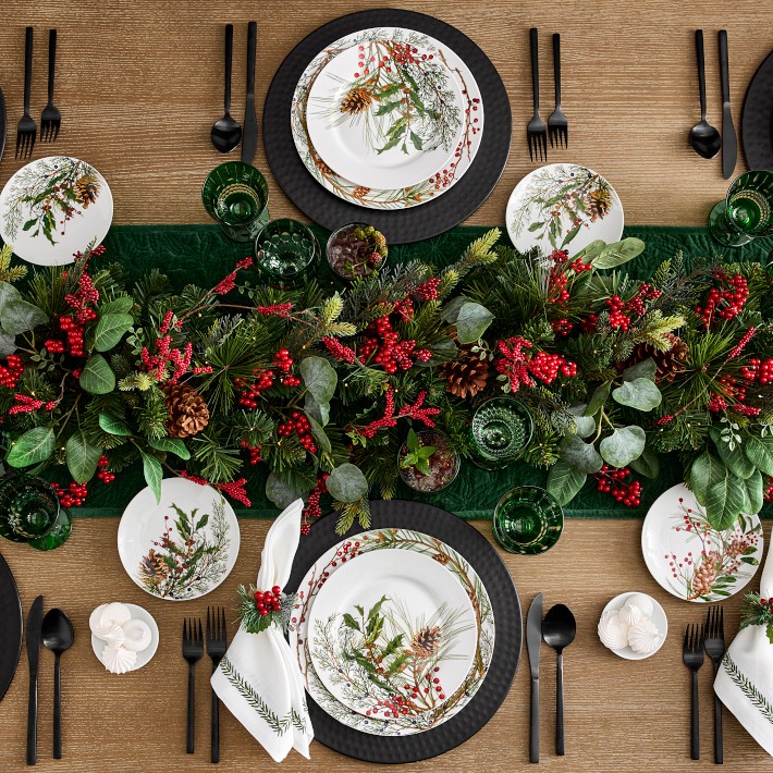Woodland Berry Dinnerware Collection + Place Setting | Williams Sonoma