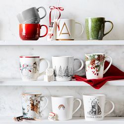 Woodland Berry Pinecone Mugs
