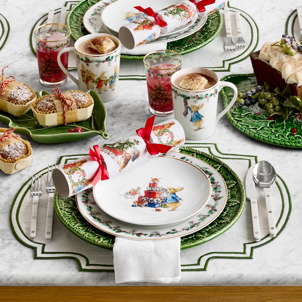 Peter Rabbit™ Christmas Dinnerware Collection by Williams Sonoma Home