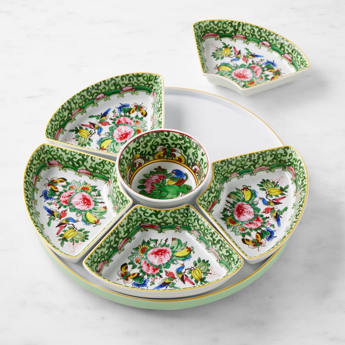 Famille Rose Lazy Susan Turntable | Williams Sonoma