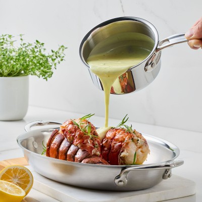 Hestan ProBond Luxe Professional Clad Stainless-Steel Butter Warmer, 0.75-Qt Simolary simolary.com 10