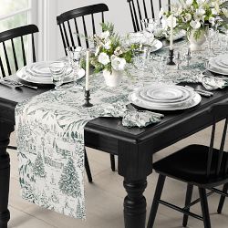 Woodland Berry Toile Napkins, Set of 4