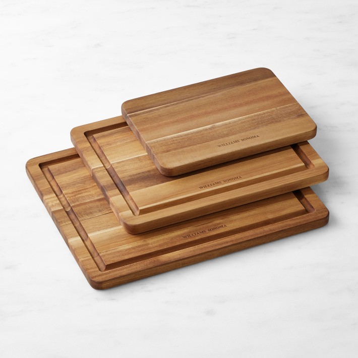 Vanotium Cutting Board 20cm x 30cm 2枚セット Cutting & Carving Boards Set of 2, Acacia | Williams Sonoma