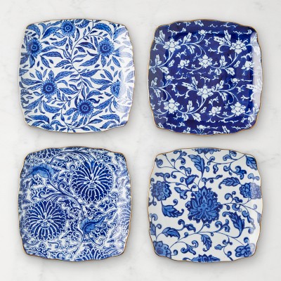 Floral Appetizer Plates