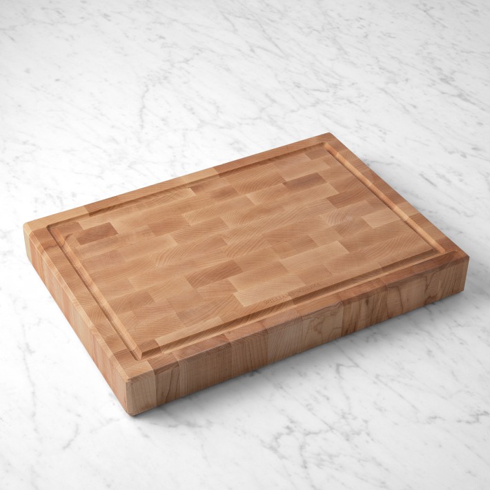 Williams Sonoma Maple Wood Notch Cutting Board | Williams Sonoma