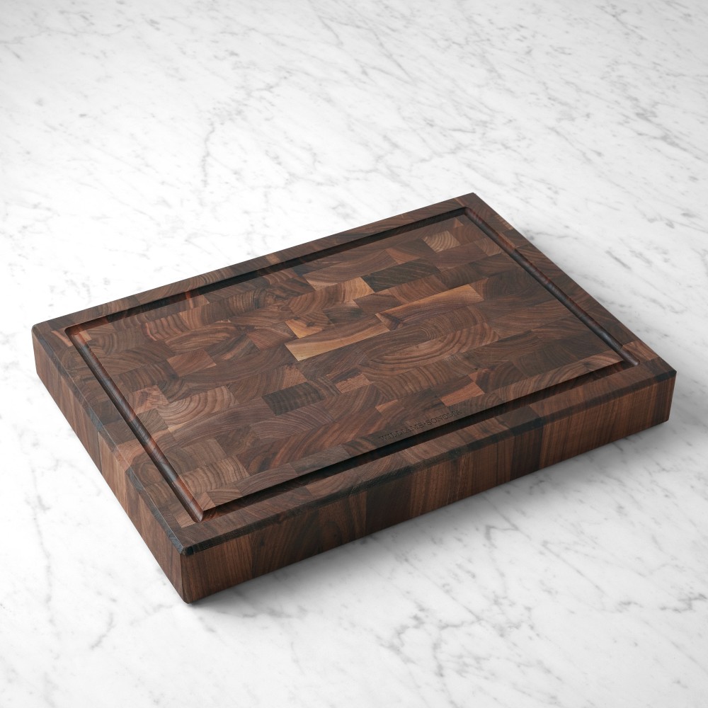 Williams Sonoma End-Grain Chopping Block, Walnut - Walnut