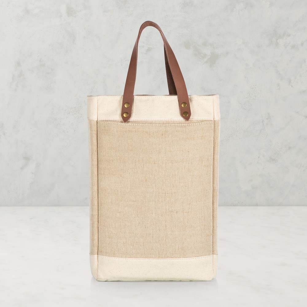 Marseille Insulated Wine Bag - 2 Bottle