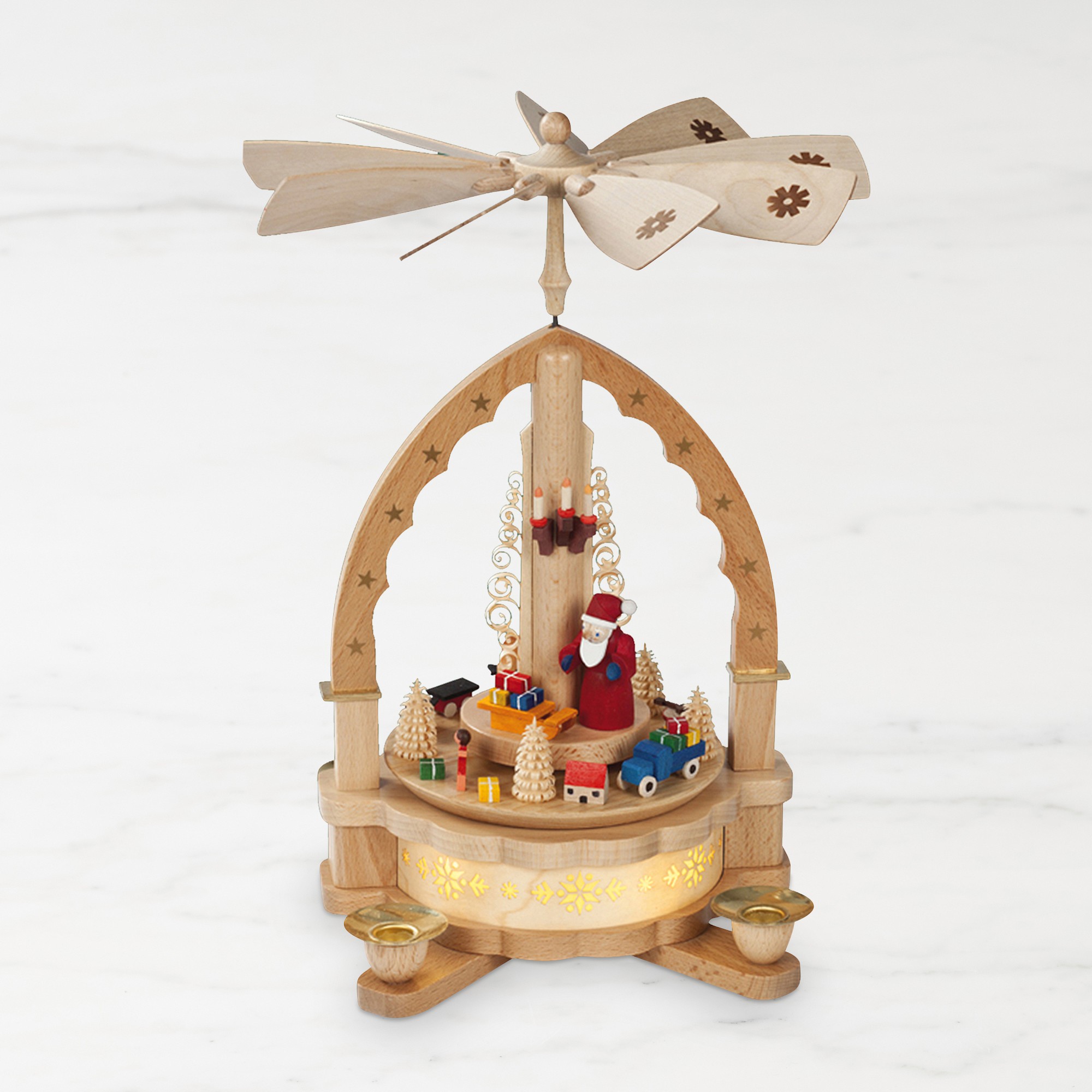 Richard Glaesser Pyramid, Santa with Toys Simolary simolary.com