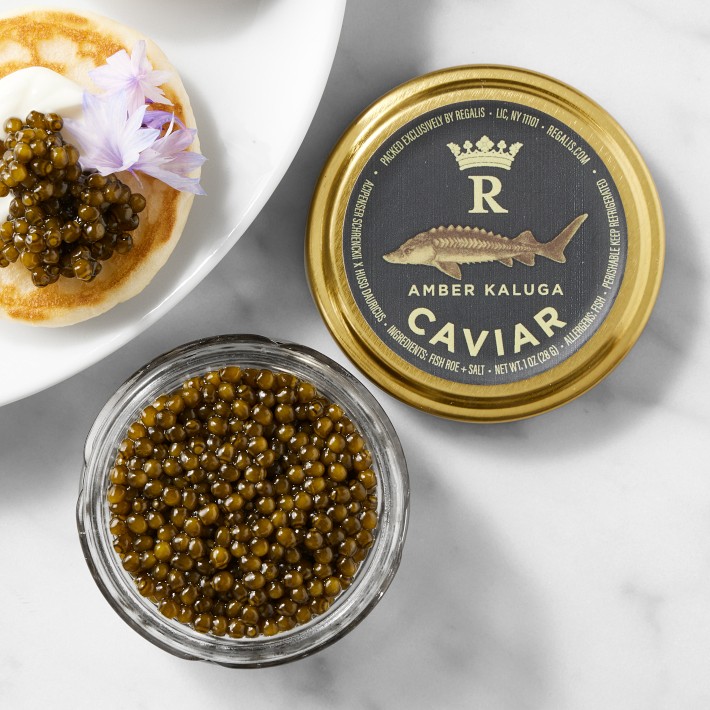 Regalis Osetra Noir Caviar 1-oz | Williams Sonoma