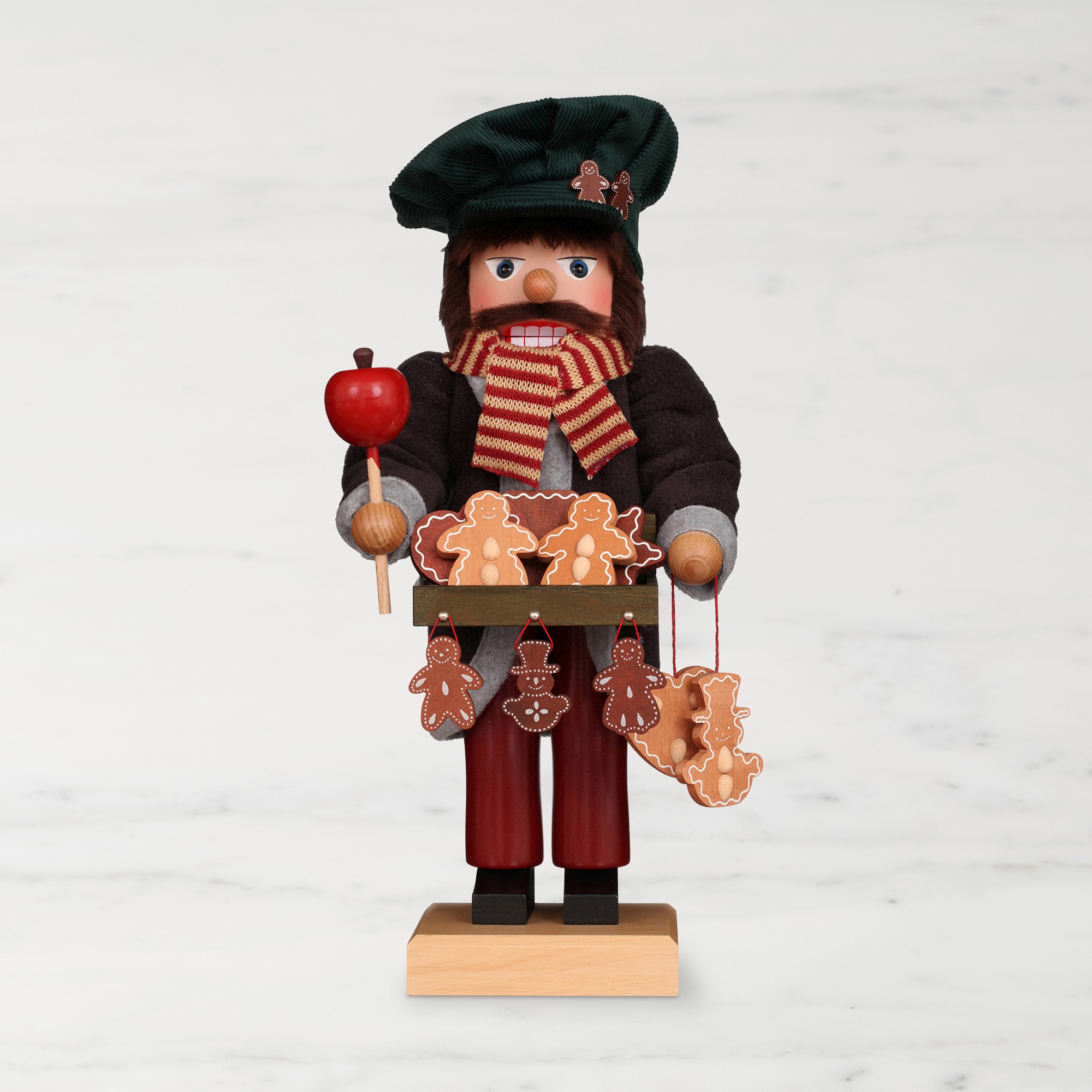 Christian Ulbricht Limited Edition Premium Nutcracker, Gingerbread Vendor Sansujyuku sansujyuku.com