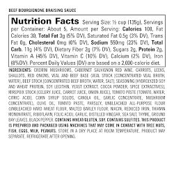 Williams Sonoma Braising Sauce, Beef Bourguignonne