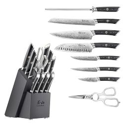 Cangshan Kuro Knife Block, Set of 12